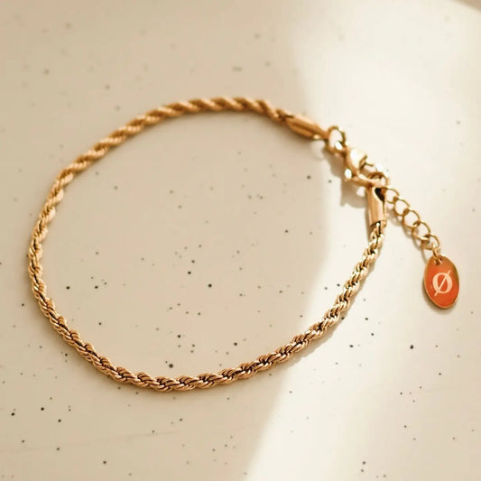 Soha - Bracelet Torsadé Or