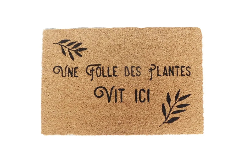 Tapis Folle aux Plantes