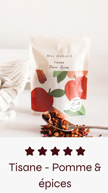 Tisane- pomme et epices
