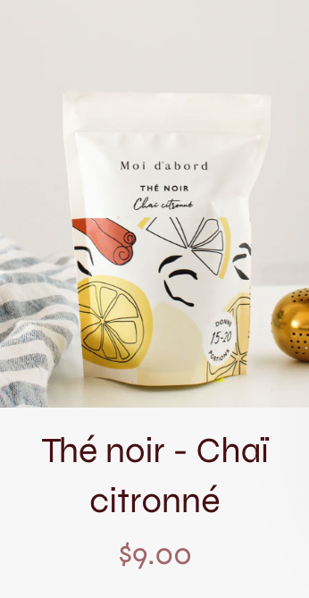 Thé Chai citronnée
